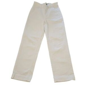 Women's Everlane Cropped Straight Jeans Size 00 White